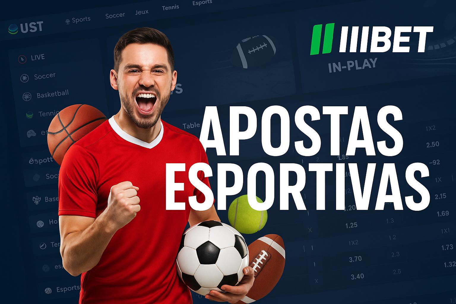 Apostas esportivas no cassino online IIIBET